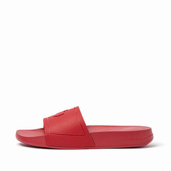 Mules Femme Fitflop Iqushion Rubber Rouge Foncé (NKS301278)